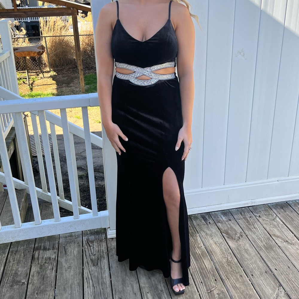 Formal Black Dress: wedding guest attire